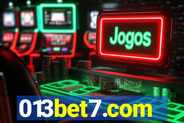 013bet7.com