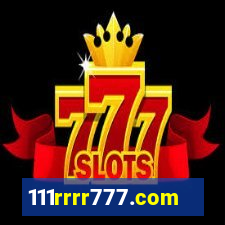 111rrrr777.com