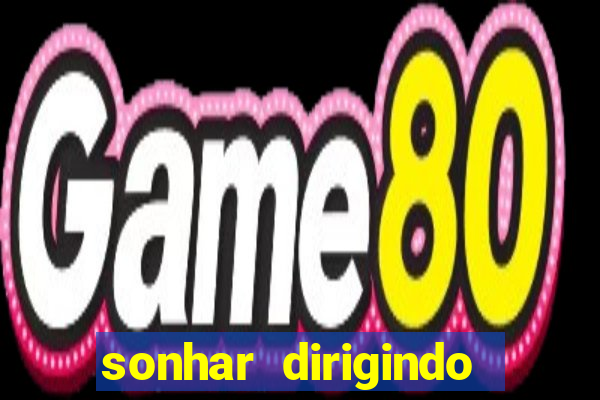 sonhar dirigindo carro jogo do bicho