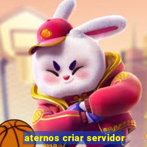 aternos criar servidor