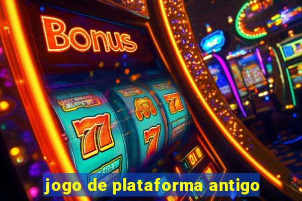 jogo de plataforma antigo