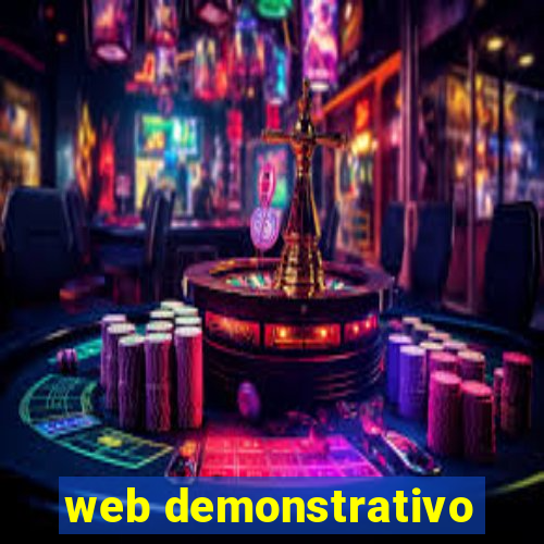 web demonstrativo