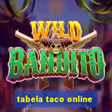 tabela taco online