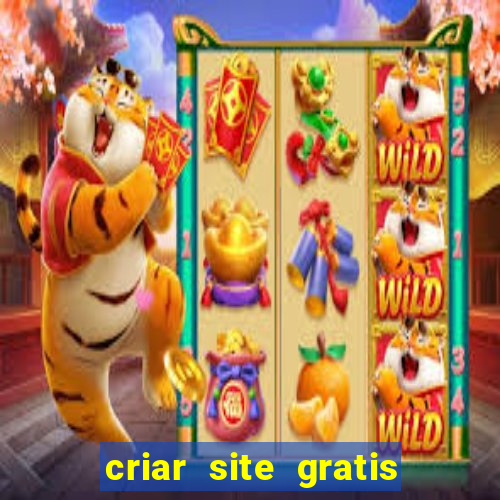 criar site gratis de jogos