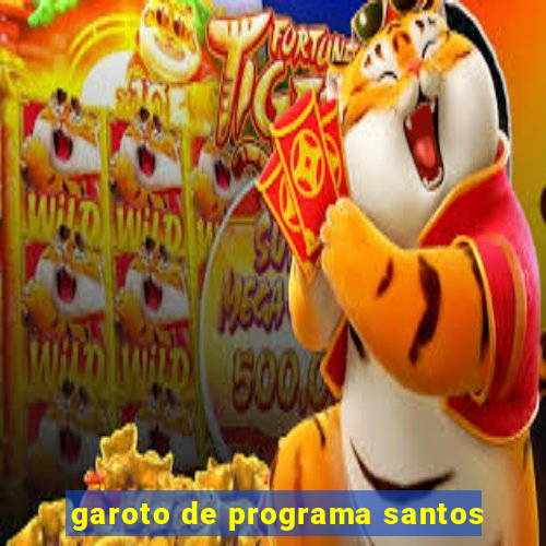 garoto de programa santos