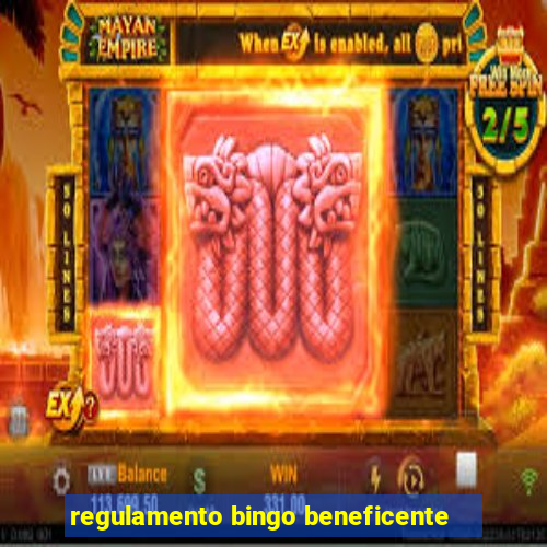 regulamento bingo beneficente