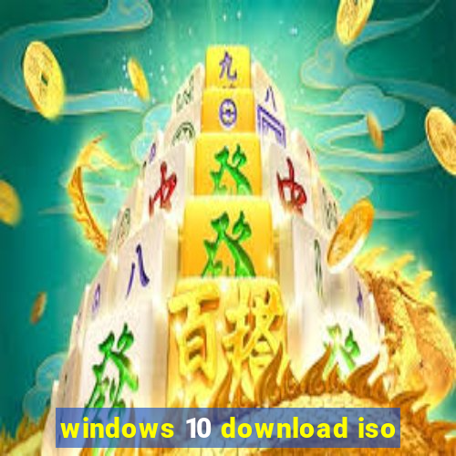 windows 10 download iso