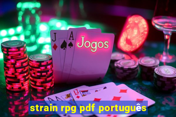 strain rpg pdf português