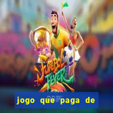 jogo que paga de verdade no pix sem depositar nada