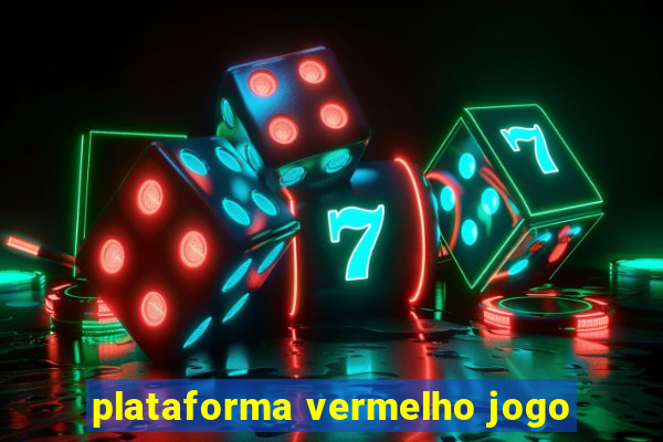 plataforma vermelho jogo