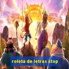 roleta de letras stop